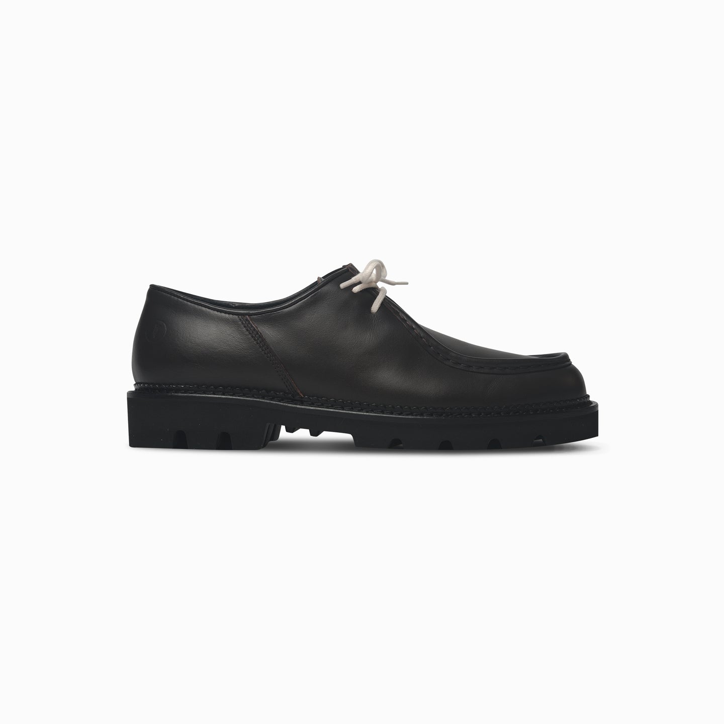 Women's Moc-Toe Derby - Marrone