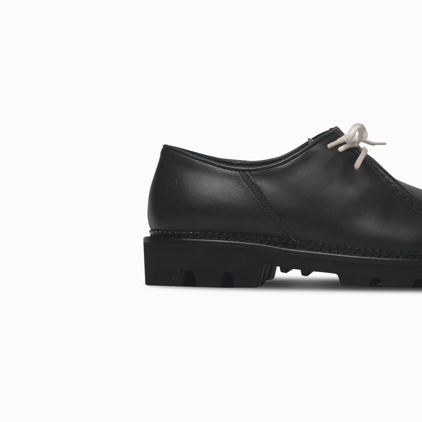 Women's Moc-Toe Derby - Marrone