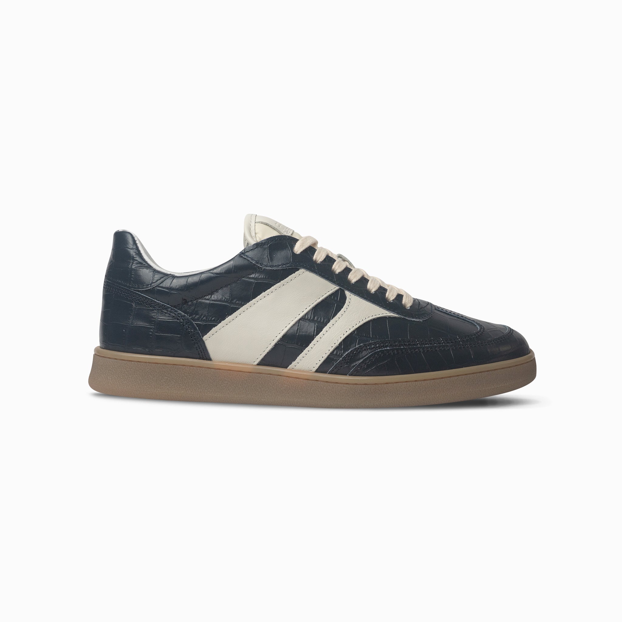 Collegium Pillar Court III in Navy Croc