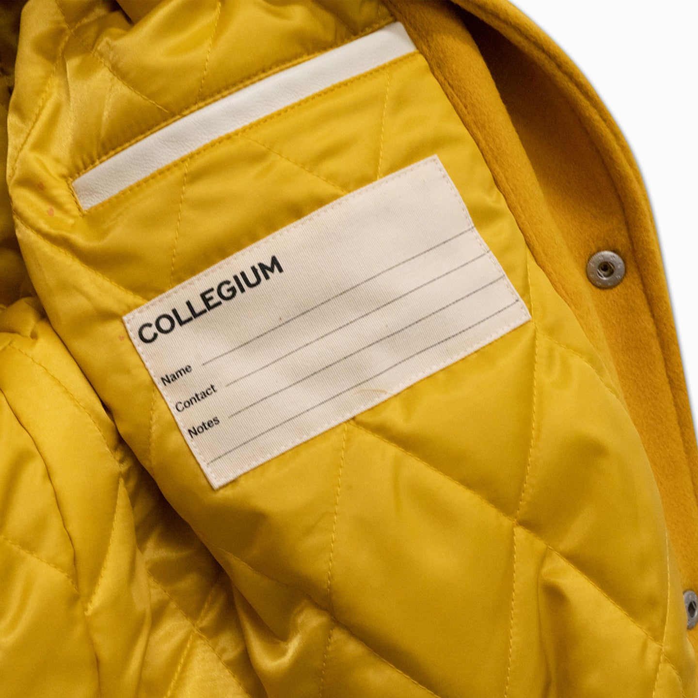 Uniform Varsity Jacket - Goldenrod
