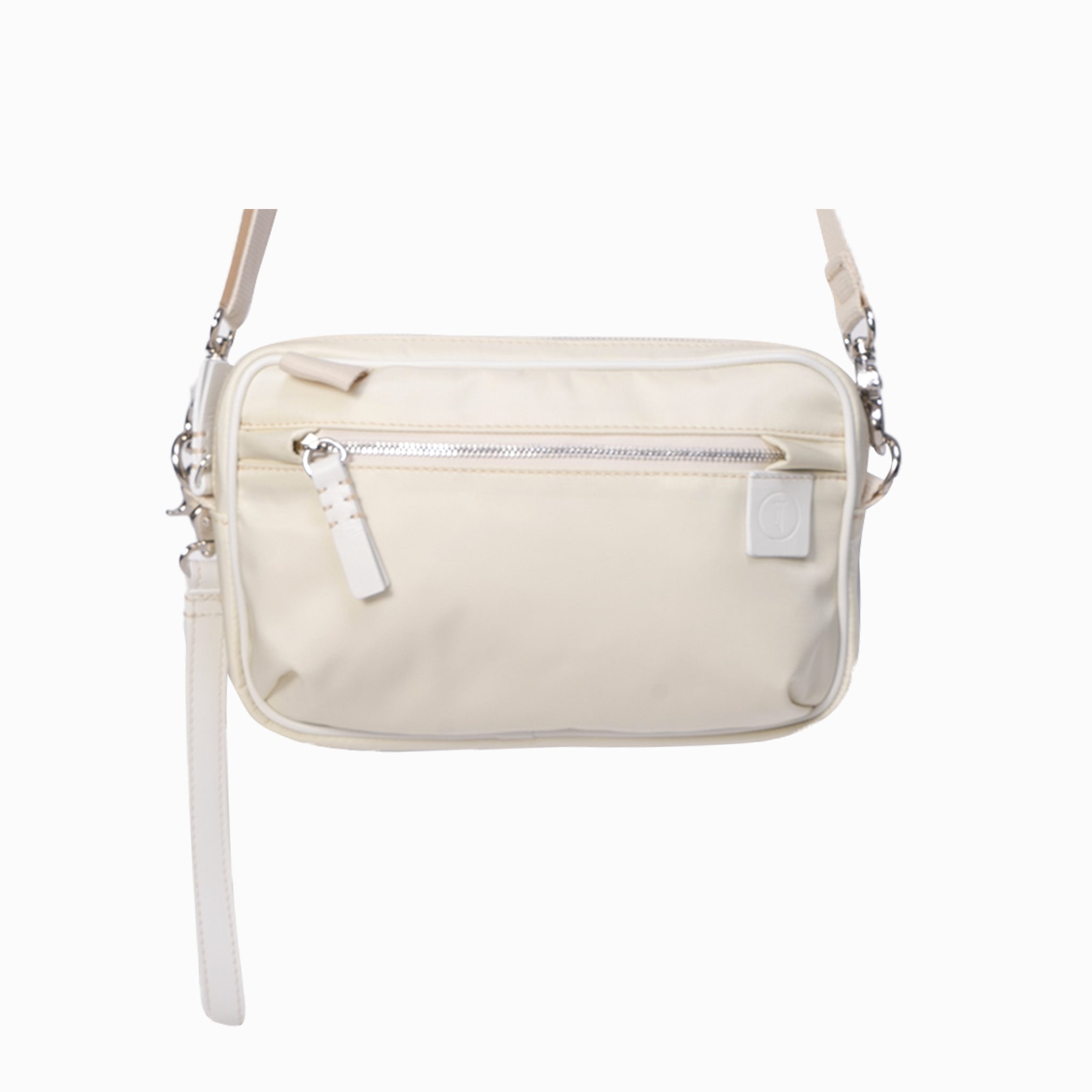 Women's Calvin Klein white and tan shoulder bag  Tan shoulder bag, Calvin  klein bag, Beige purses