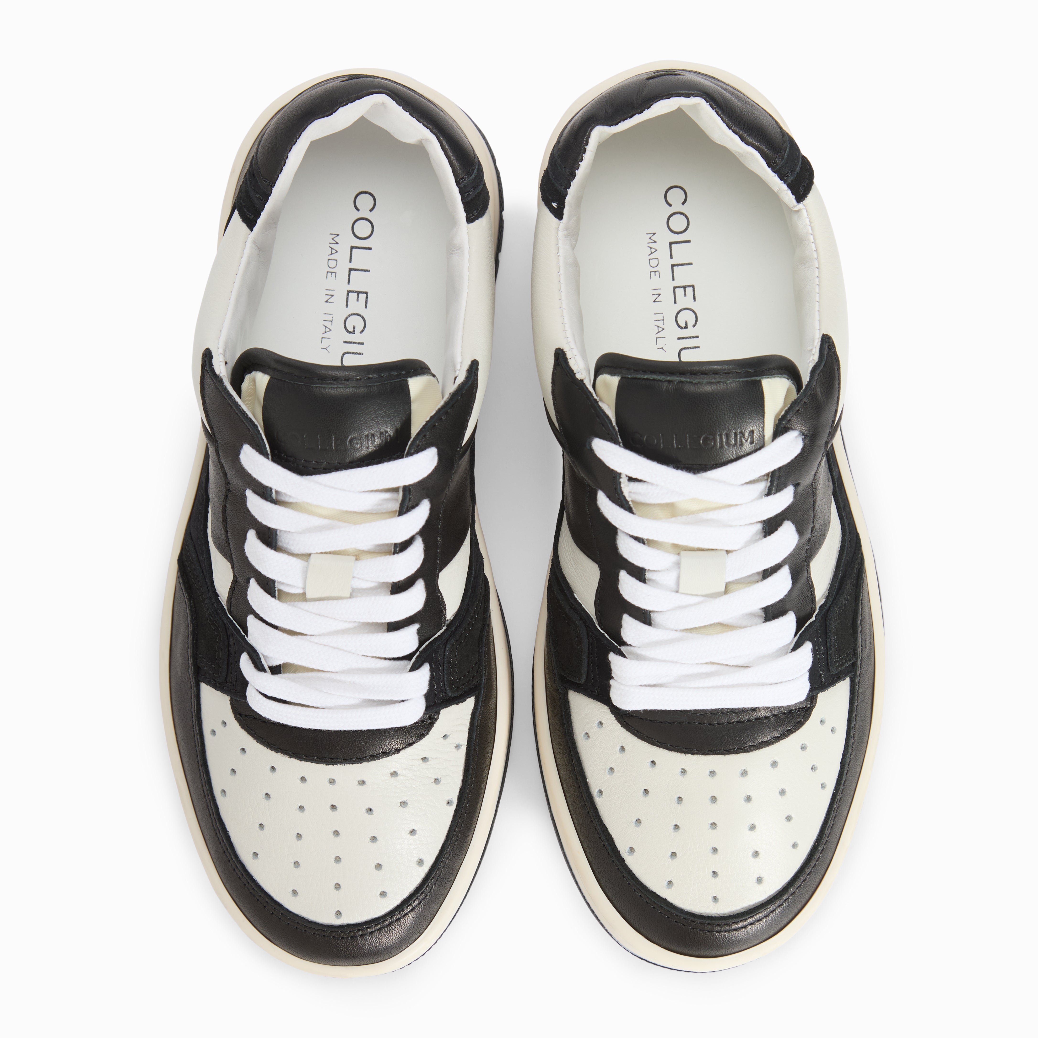 Women's Collegium Pillar Alpha in Nero & Bianco