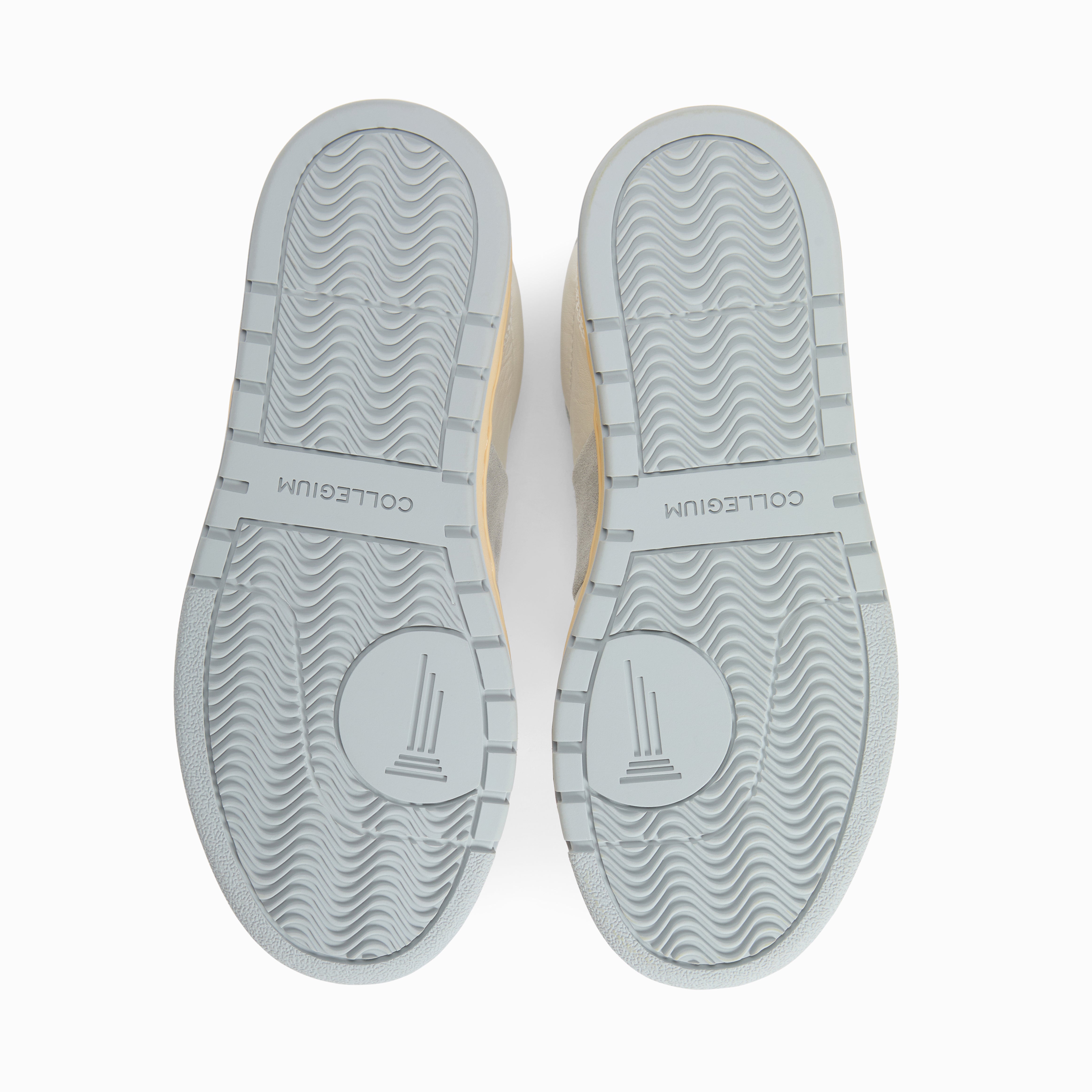 Women's Pillar Destroyer Low in Platinum Suede – Collegium