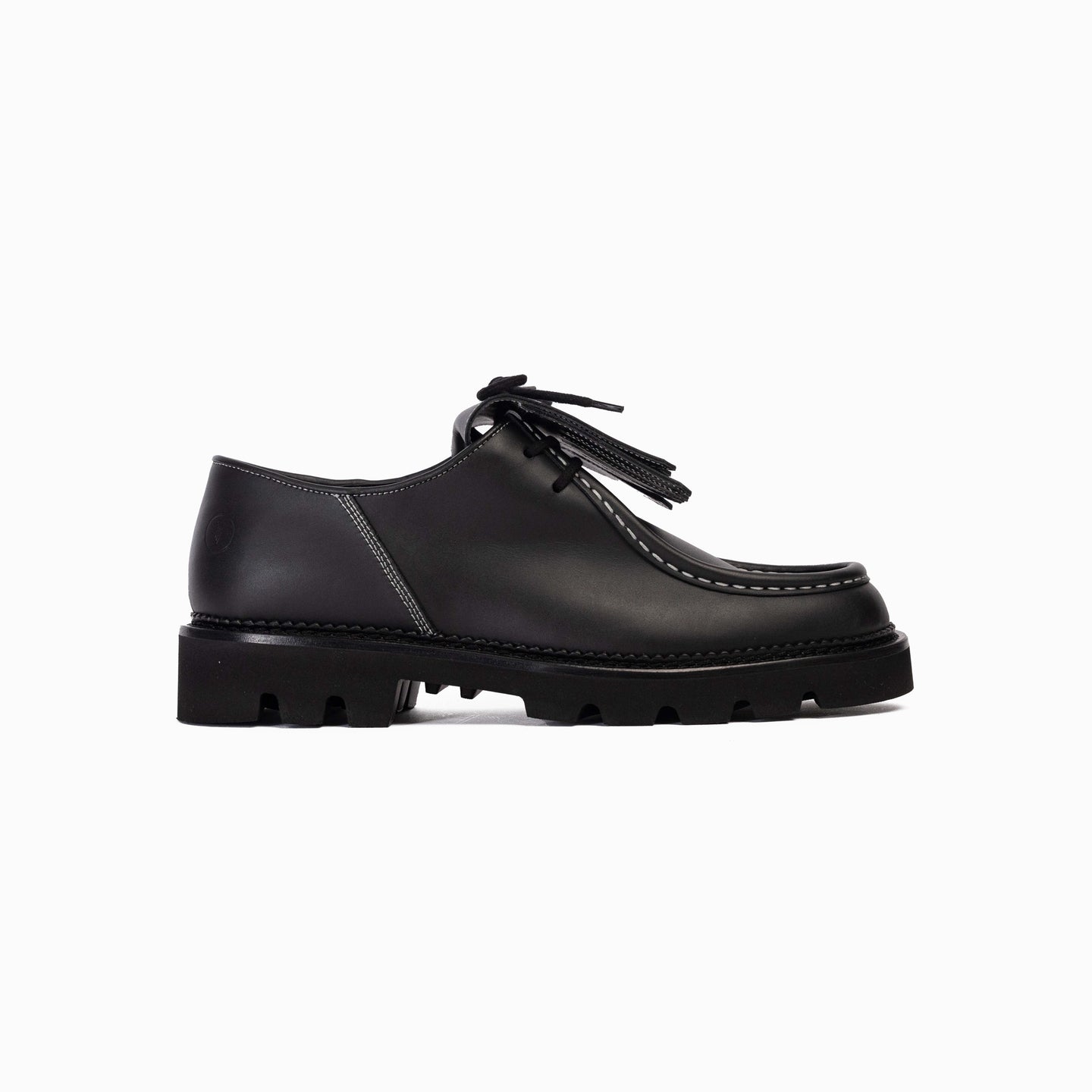 Moc-Toe Derby Kiltie - Nero