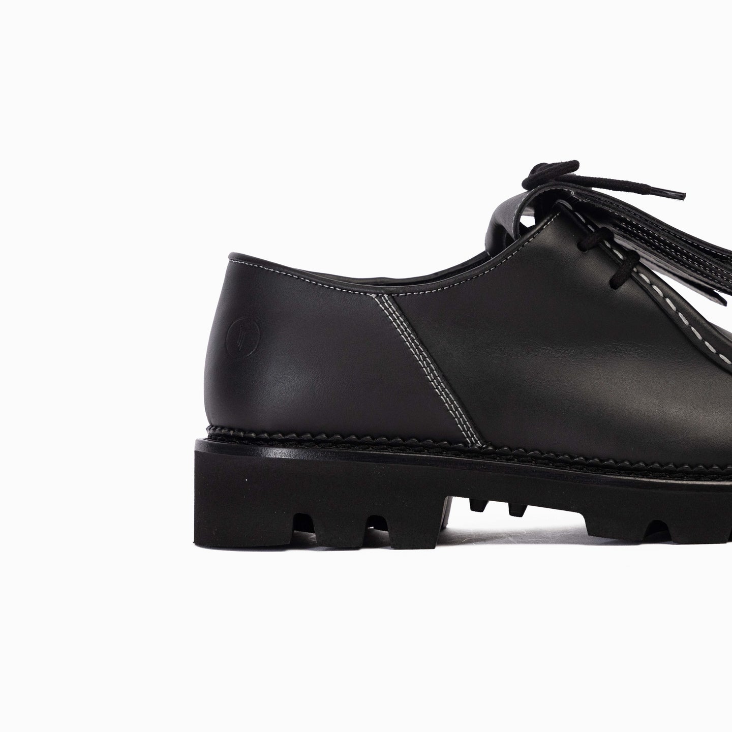 Moc-Toe Derby Kiltie - Nero