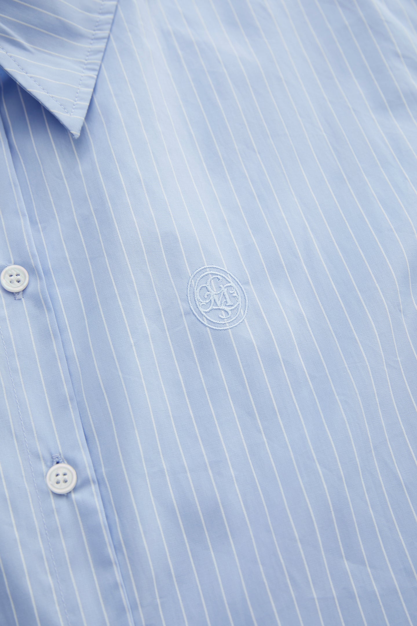 Button Down Shirt - Blue Stripe