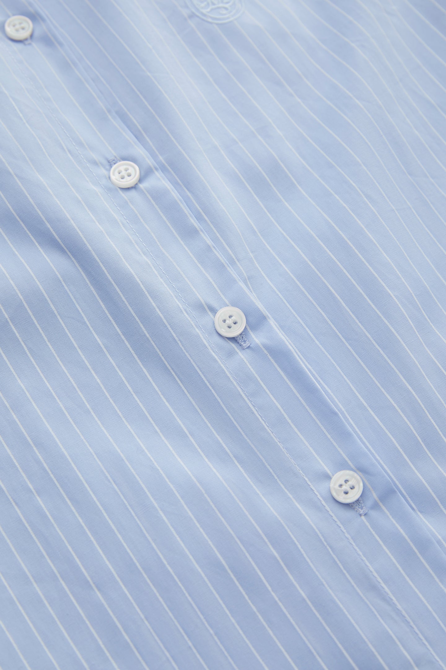 Button Down Shirt - Blue Stripe