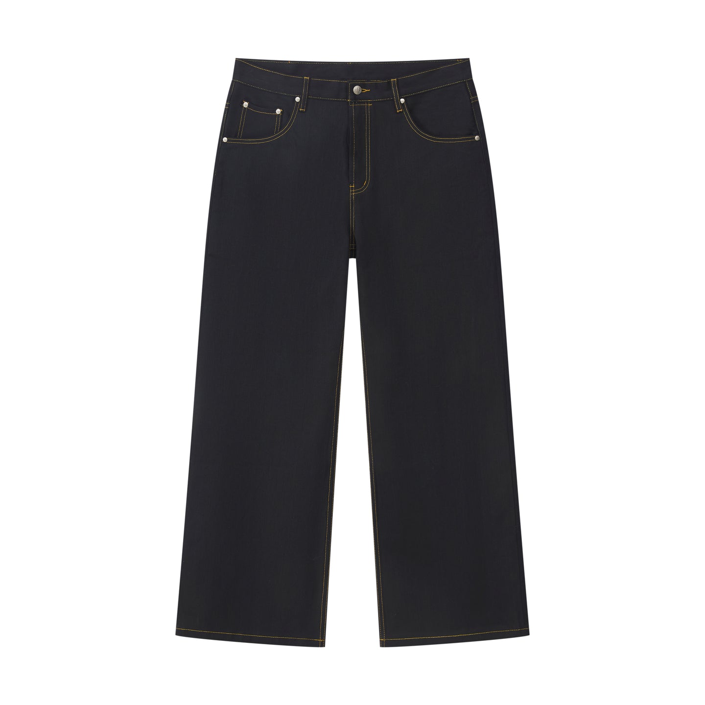 CGM Black Japan Pink-Edge Denim