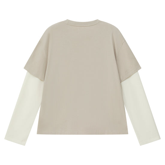 CGM Two Layer Long Sleeve - Taupe