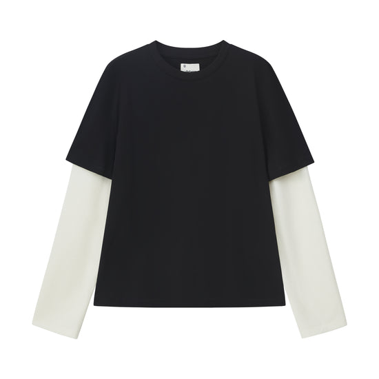 CGM Two Layer Long Sleeve - Black