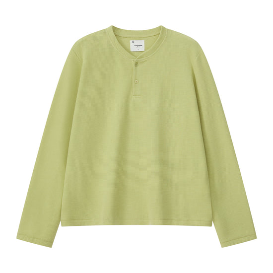 CGM Crest Henley - Lime Green