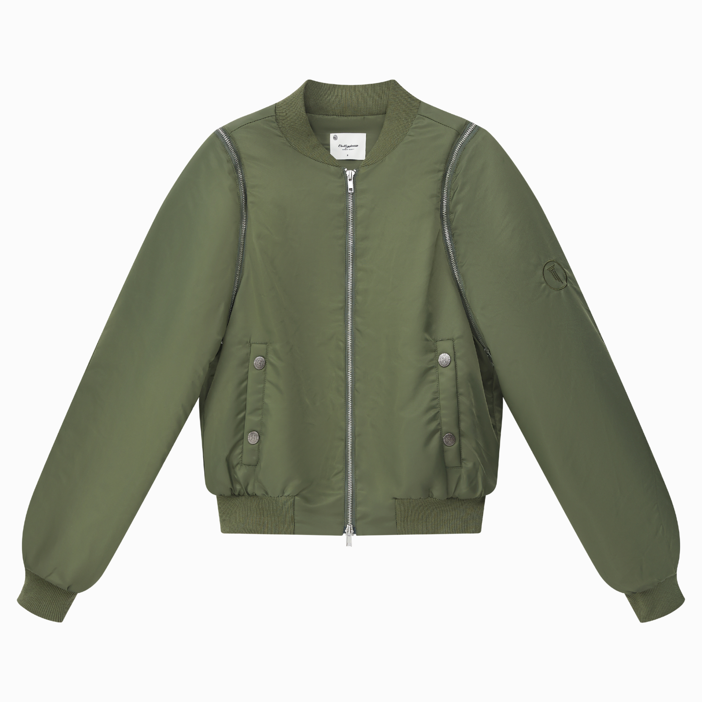 2-Way Bomber Jacket - Olive