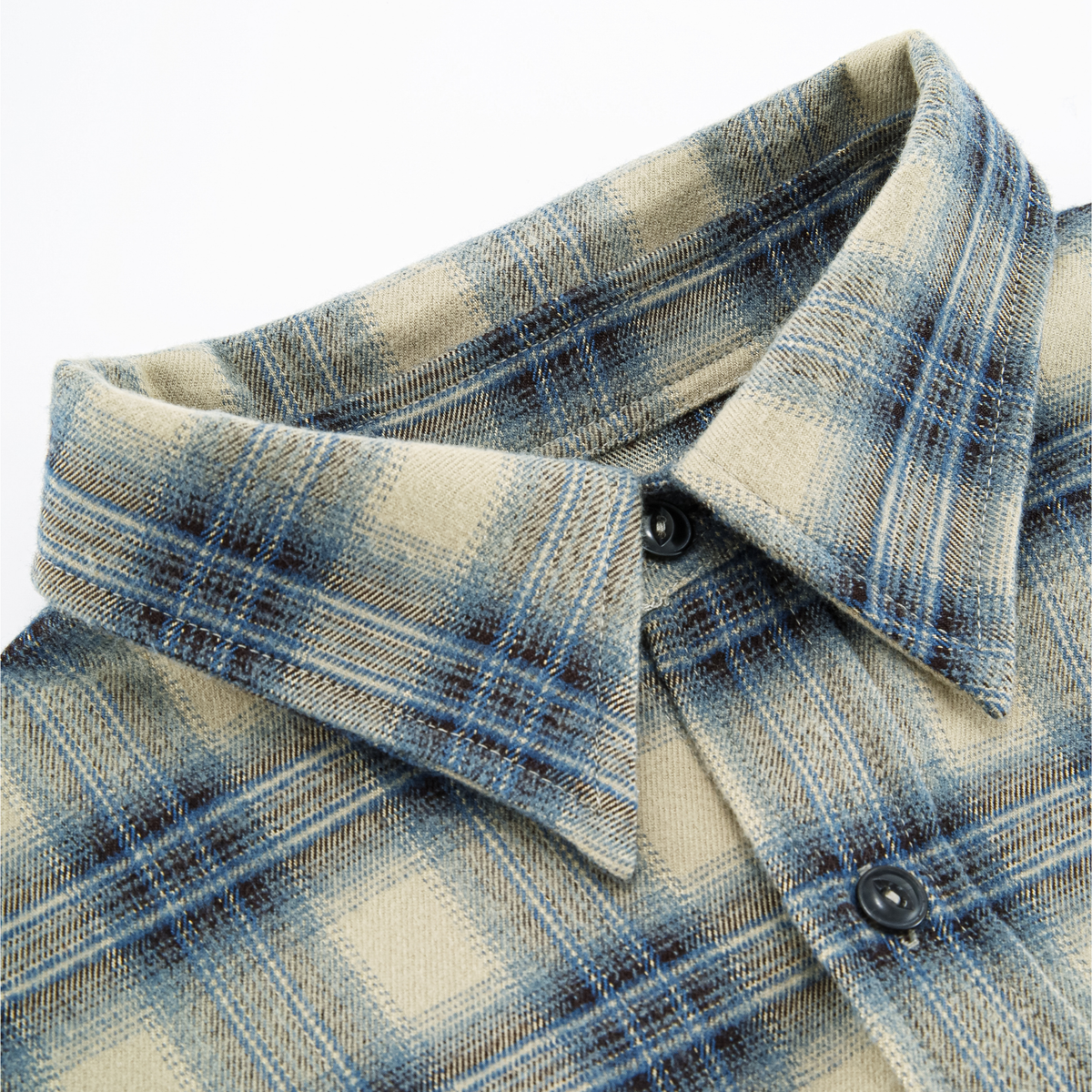 CGM Flannel - Grey/Blue