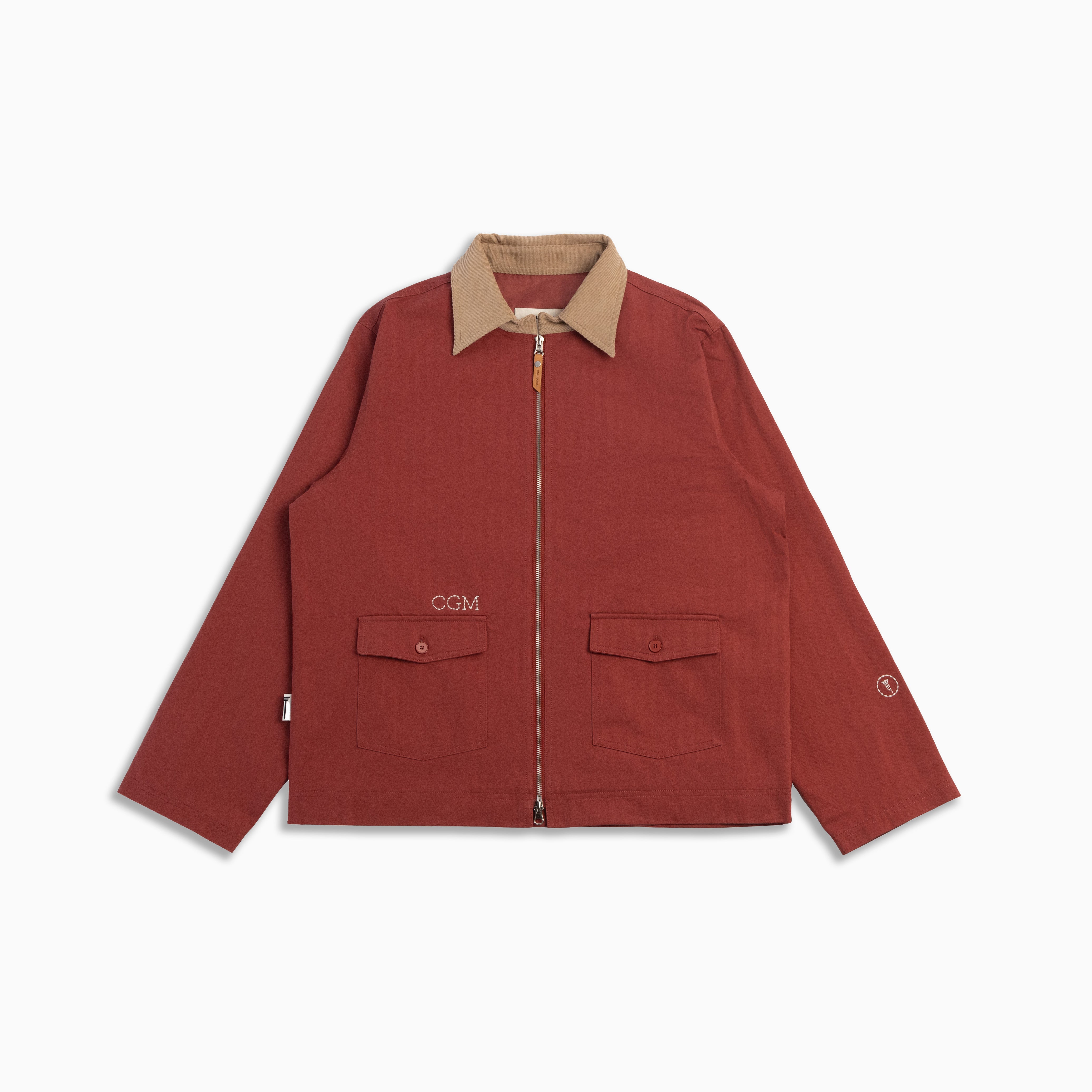 Workwear Jacket - Washed Red – Collegium