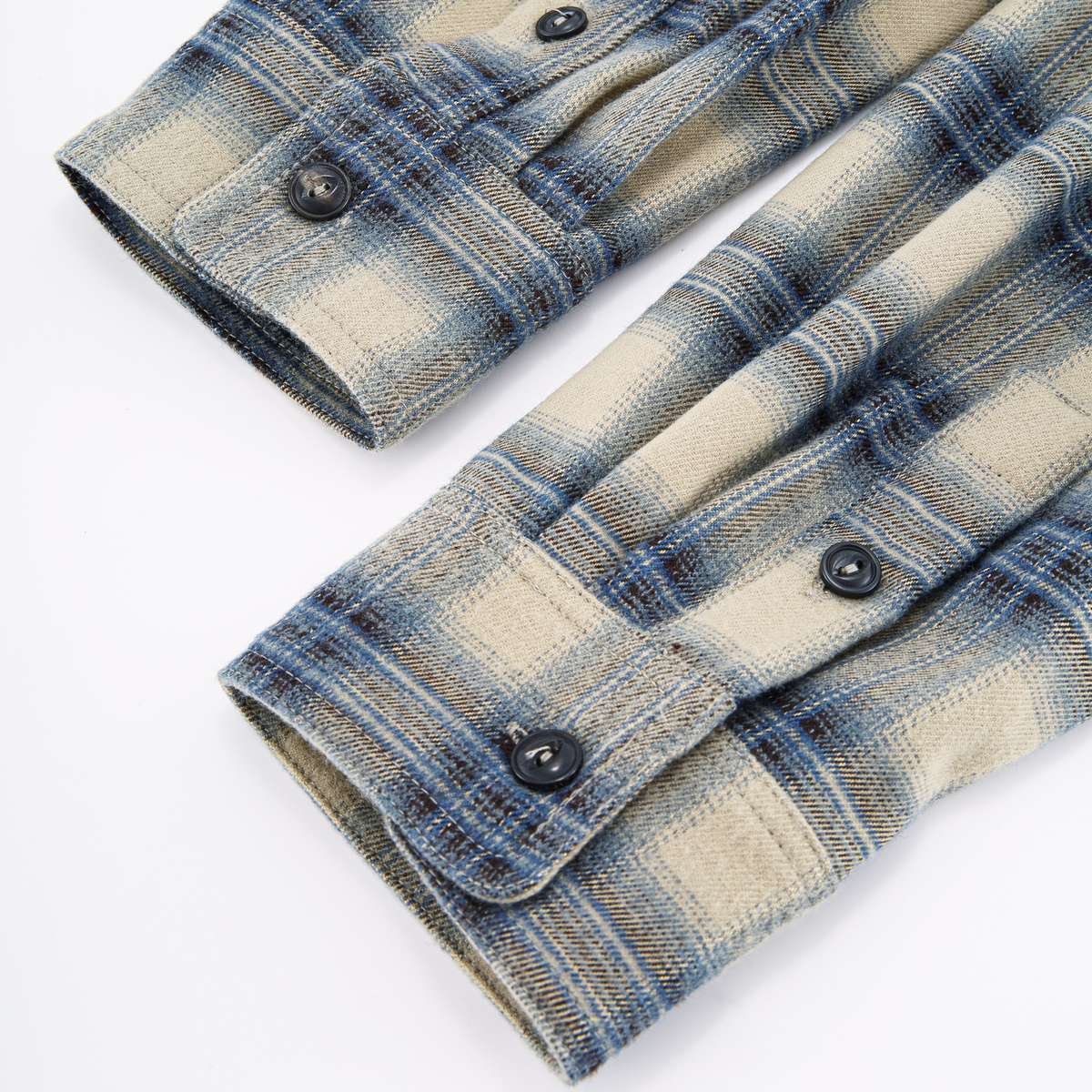 CGM Flannel - Grey/Blue