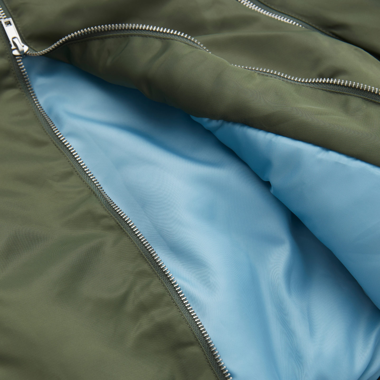 2-Way Bomber Jacket - Olive