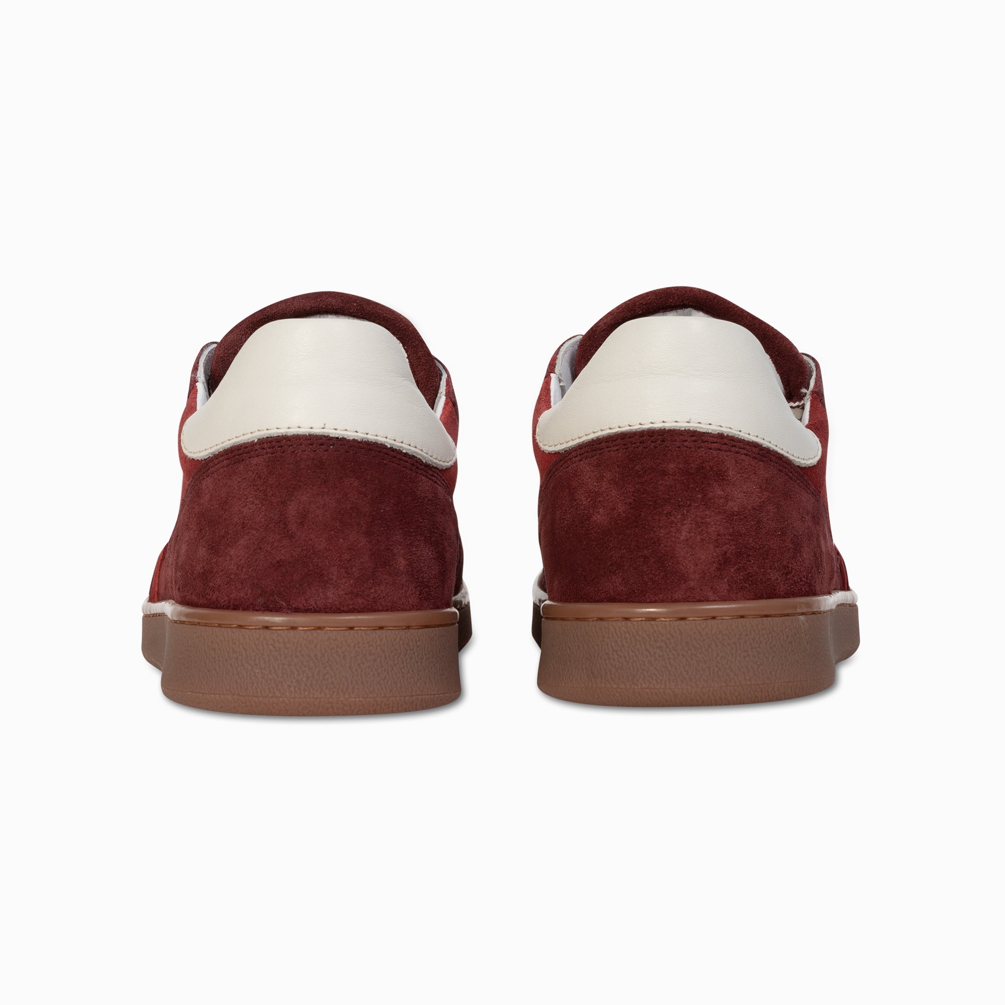 Collegium Pillar Court II in Ruby Suede