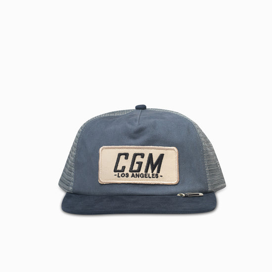 Collegium Trucker Hat - Washed Blue