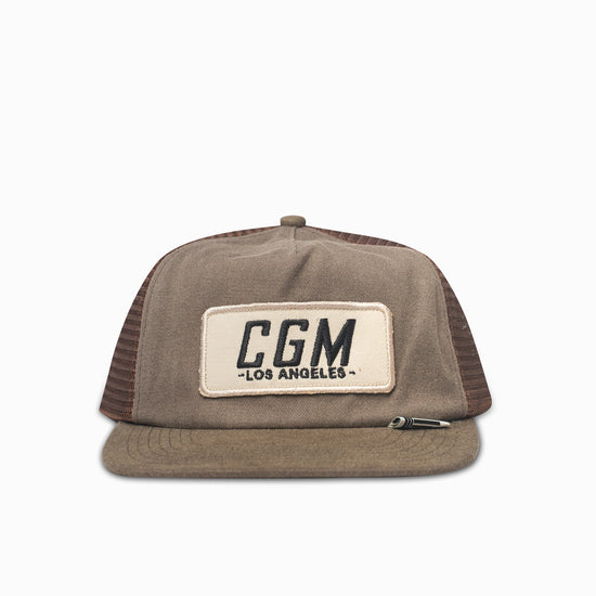 Collegium Trucker Hat - Washed Olive