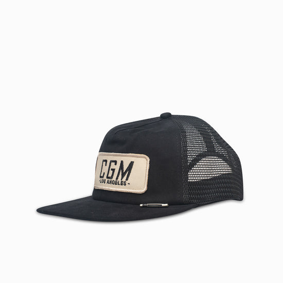 Collegium Trucker Hat - Washed Black