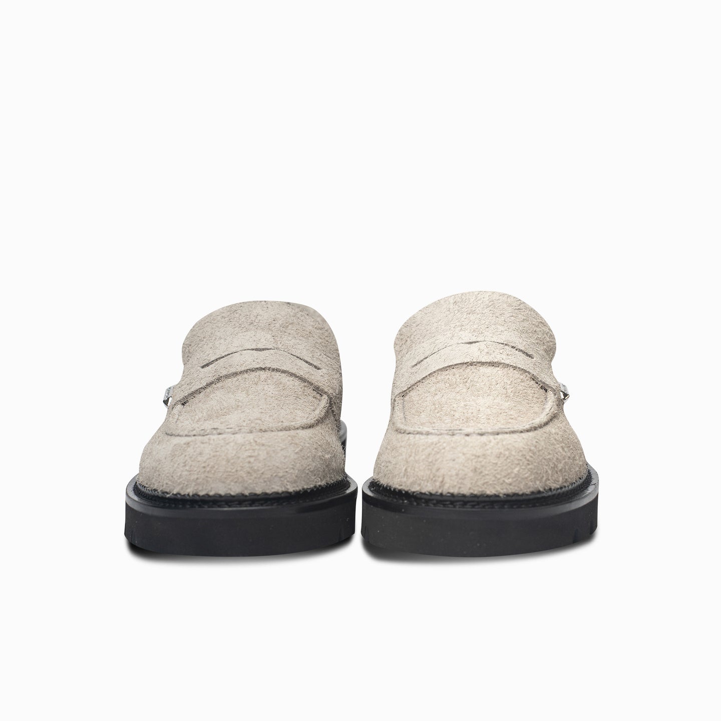 Lug Penny - Stone Suede