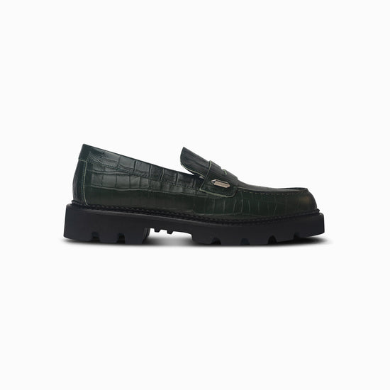Lug Penny - Emerald Croc