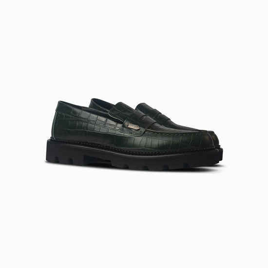 Lug Penny - Emerald Croc
