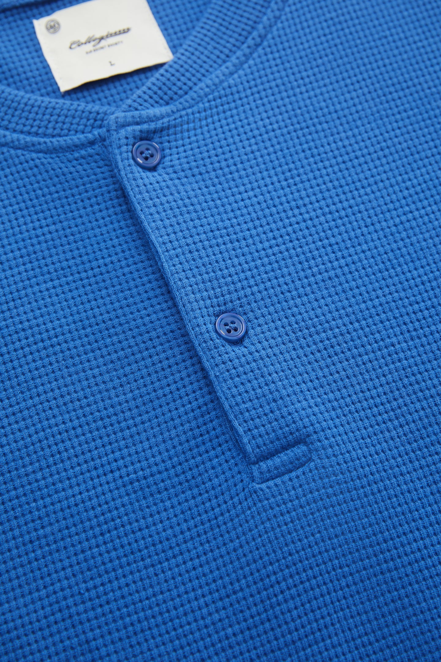 CGM Crest Henley - Azure Blue