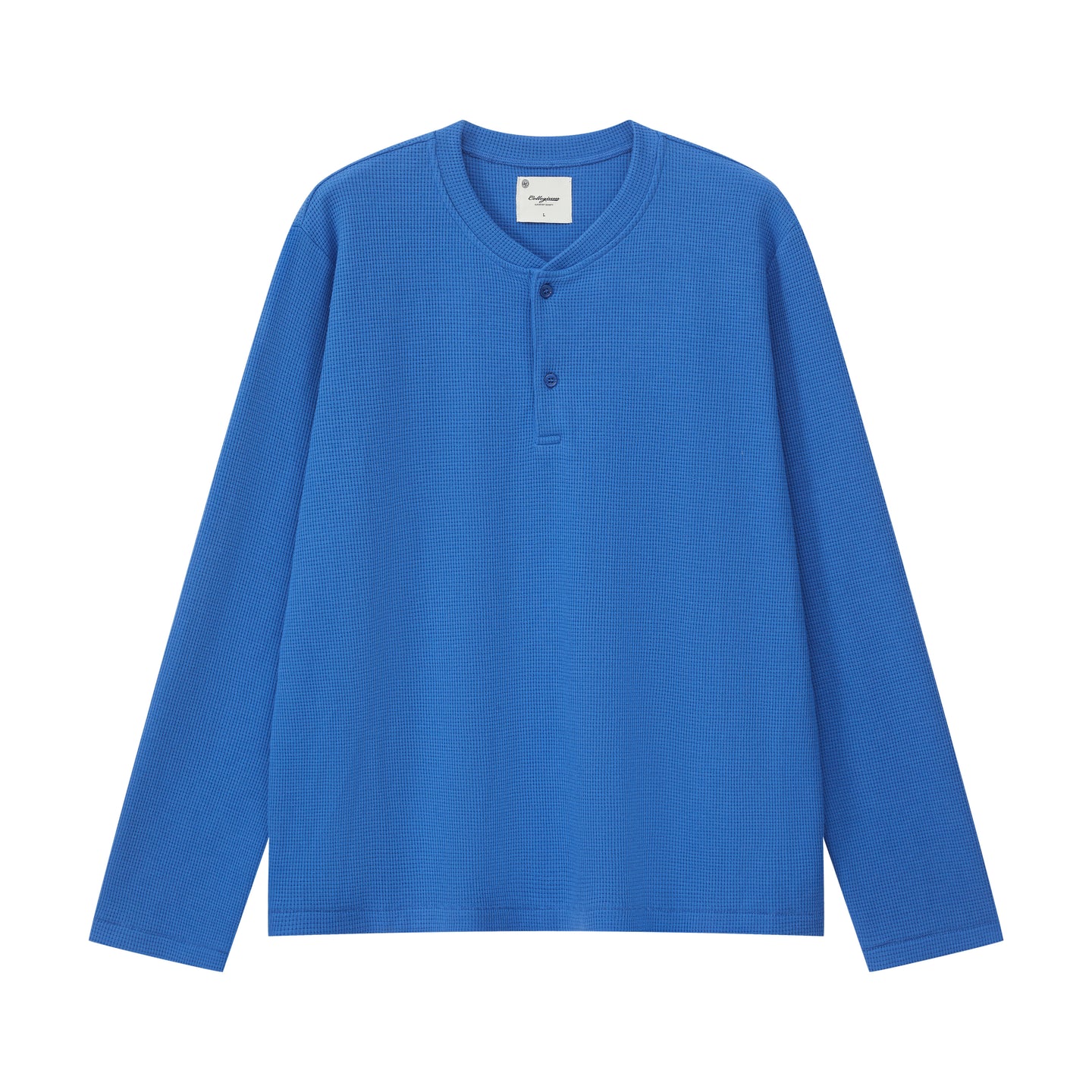CGM Crest Henley - Azure Blue