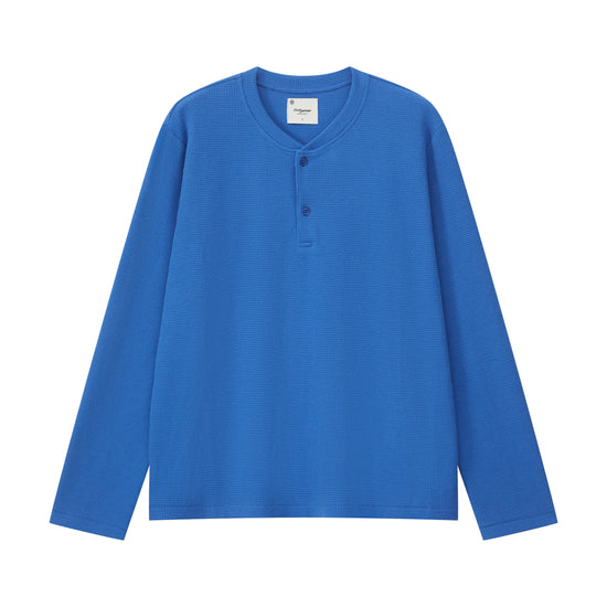 CGM Crest Henley - Azure Blue