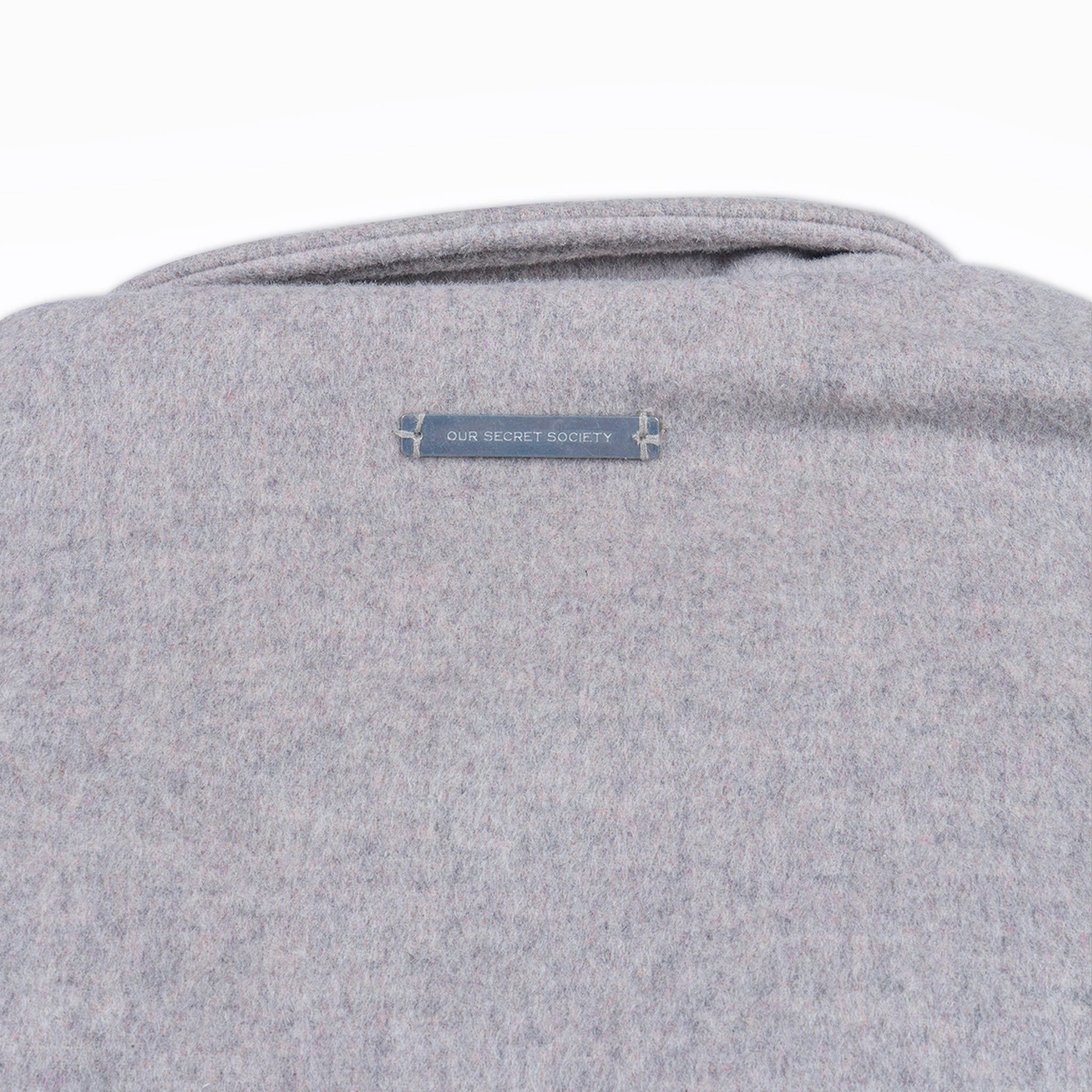 Varsity Jacket - Pale Grey – Collegium
